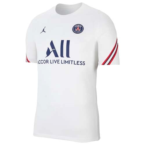 Camiseta Paris Saint Germain Strike Top 2021 2022 Blanco